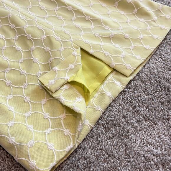 NWT $169 Antonio Melani Alexa Dress Garden lace 2 XS Yellow wedding cocktail NEW - Picture 14 of 16